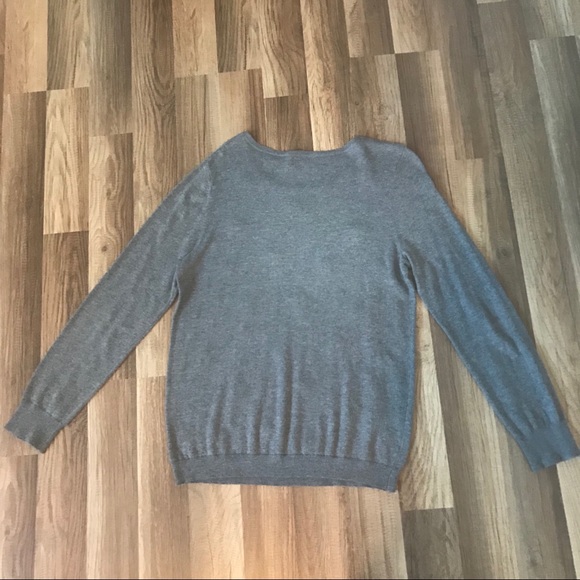 Elle grey sparkle sweater, medium - Picture 6 of 7
